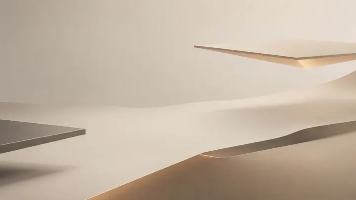 Floating Forms — A calm, silent animation for boxes and the desktop.