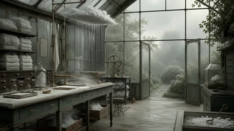 The Birth of Rain. A calm, silent animation: The Birth of Rain.