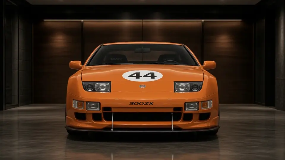 Orange NSX Heritage como fondo de coche animado para organizar visualmente el escritorio de Windows y el espacio de trabajo