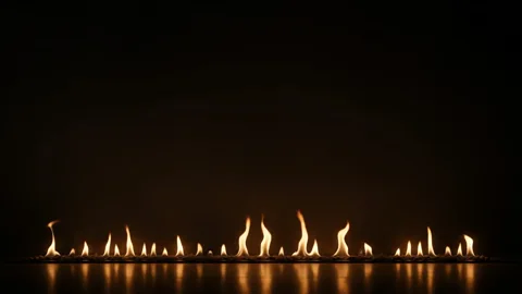 Silent Flames. A calm, silent animation: Silent Flames.